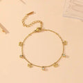 Crown Drop Anklet